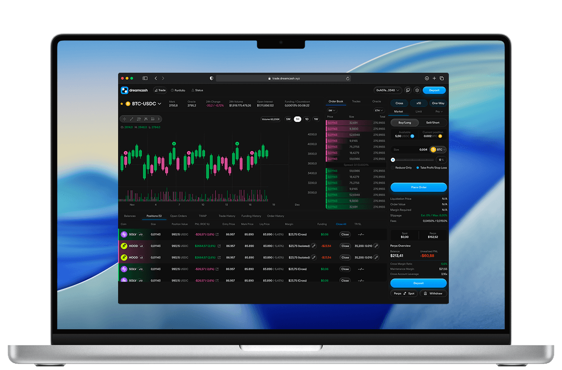 Dreamcash Web