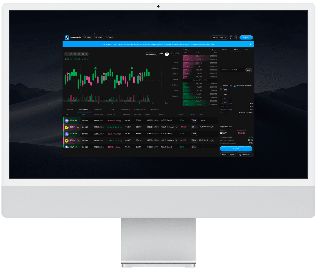 Dreamcash Desktop
